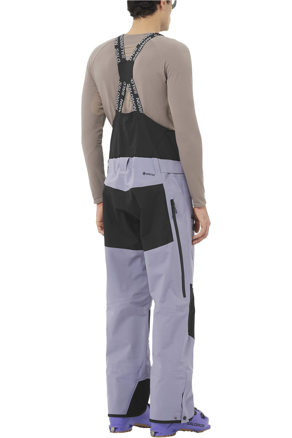 Salomon pantalones esquí hombre MOON PATROL GTX BIB M vista trasera