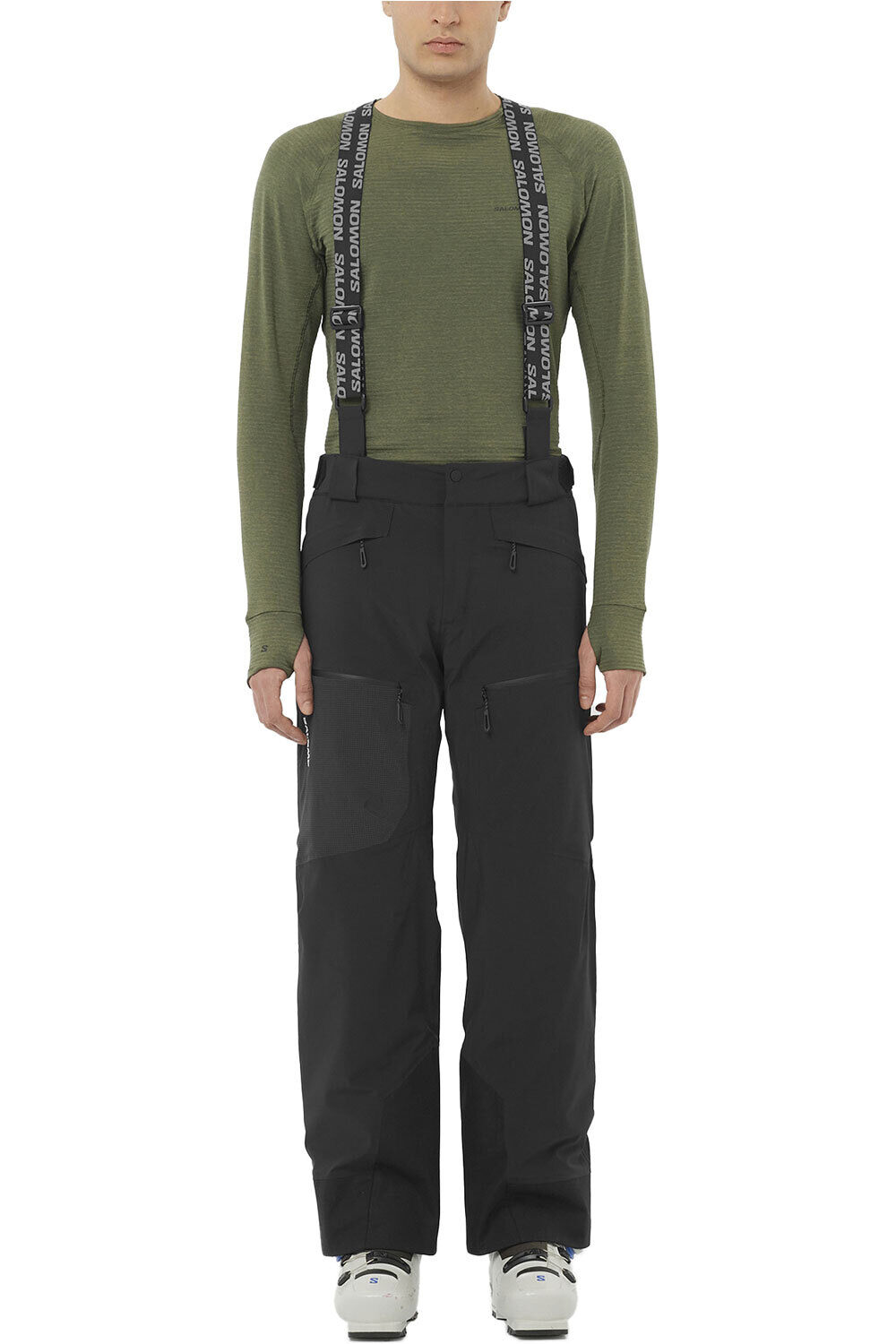 Salomon pantalones esquí hombre SPECTRAL PANT M vista frontal