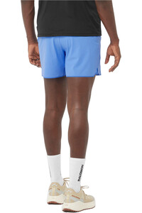 Salomon pantaloneta técnica hombre SENSE AERO 5 SHORTS M vista trasera