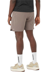 Salomon pantaloneta técnica hombre SHKout C 7 SHTS NO L M vista trasera