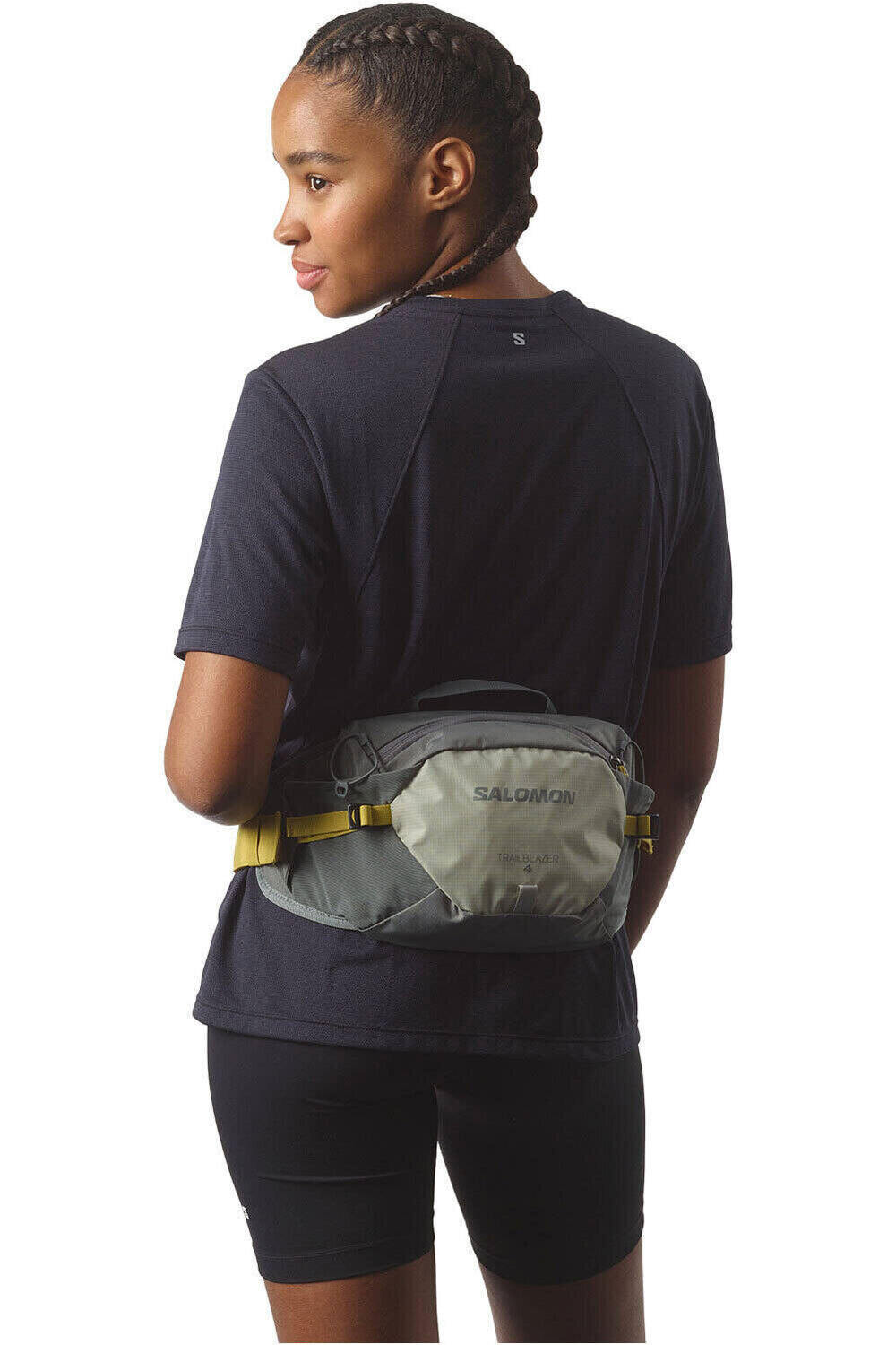 Salomon riñoneras montaña TRAILBLAZER BELT vista frontal