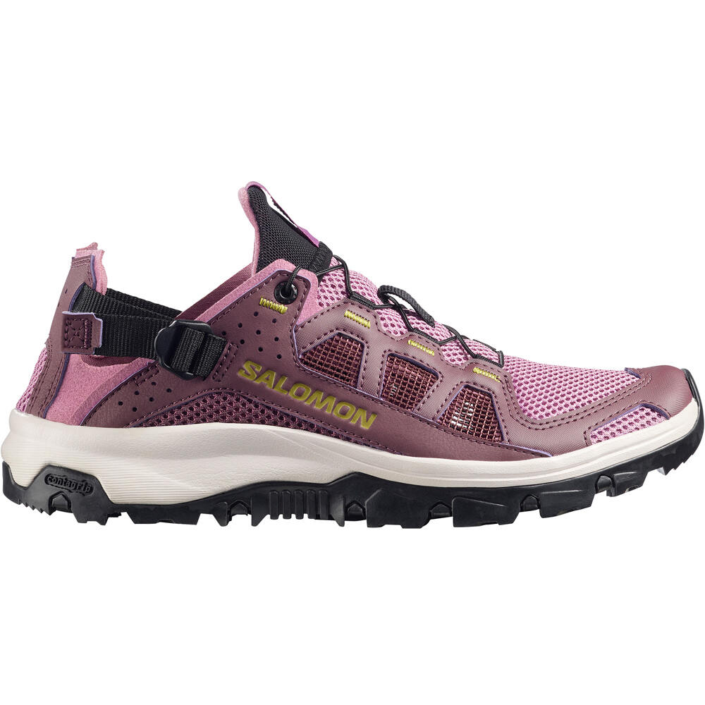 Salomon sandalias trekking mujer TECHAMPHIBIAN 5 W lateral exterior