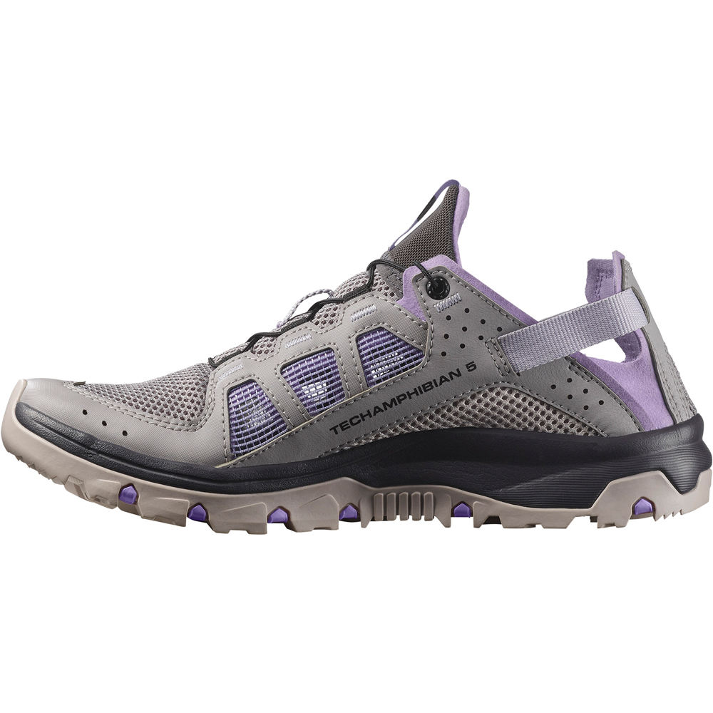 Salomon sandalias trekking mujer TECHAMPHIBIAN 5 W lateral interior