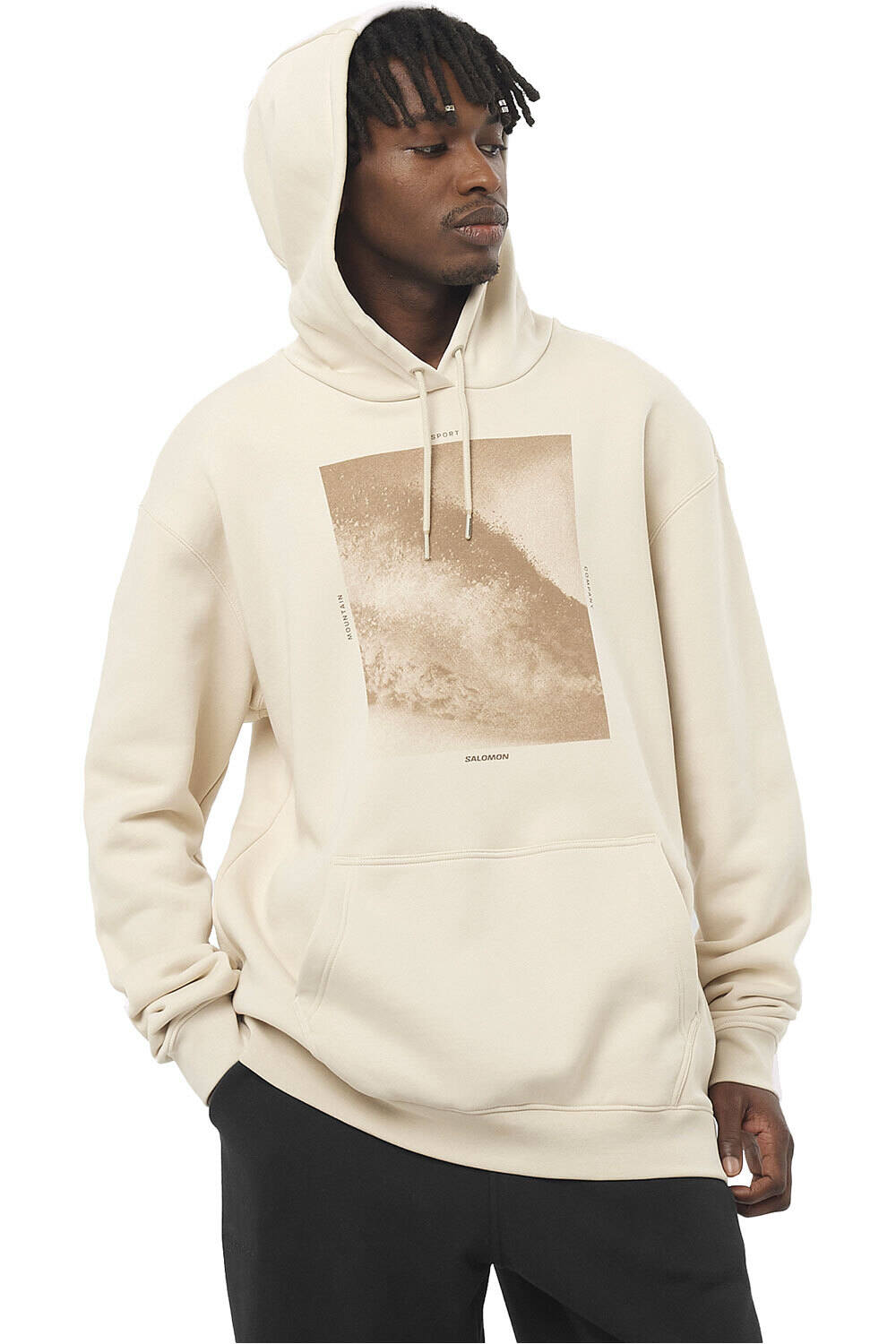 Salomon Sudaderas Montaña Hombre ALL THAT RIDEZ HOODIE M vista frontal