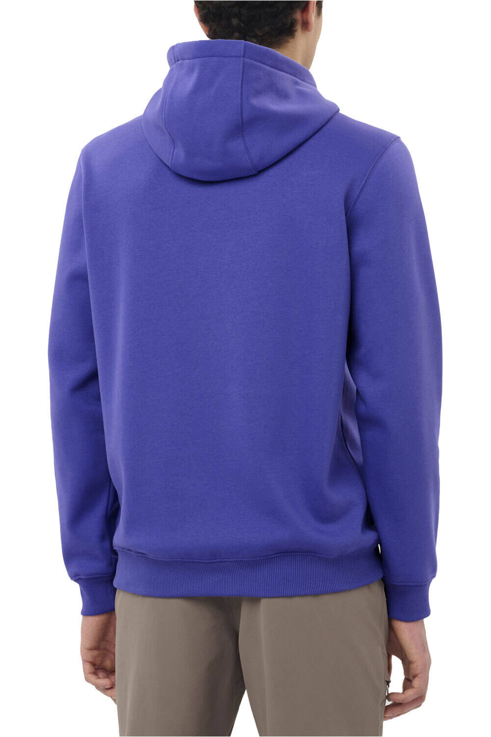 Salomon Sudaderas Montaña Hombre CHEST LOGO HOODIE M vista trasera