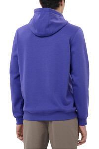 Salomon Sudaderas Montaña Hombre CHEST LOGO HOODIE M vista trasera