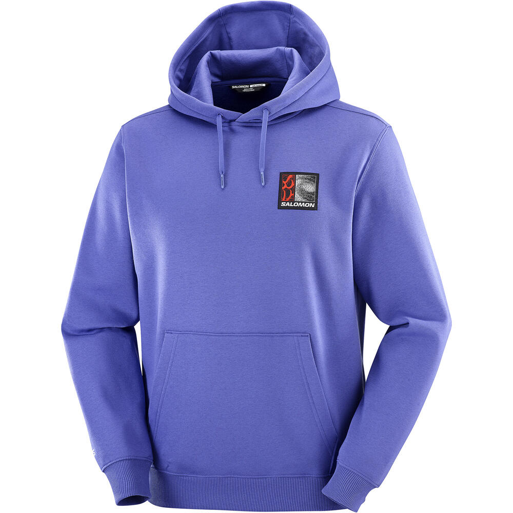 Salomon Sudaderas Montaña Hombre FREESTYLE HOODIE vista detalle