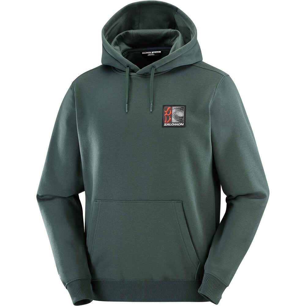 Salomon Sudaderas Montaña Hombre FREESTYLE HOODIE vista detalle