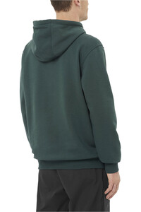 Salomon Sudaderas Montaña Hombre FREESTYLE HOODIE vista trasera