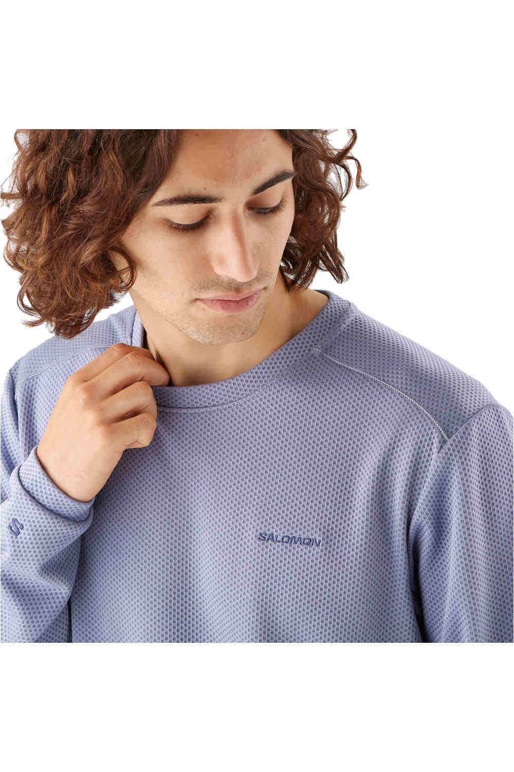 Salomon Sudaderas Montaña Hombre MOTOMESH CREWNECK M 04