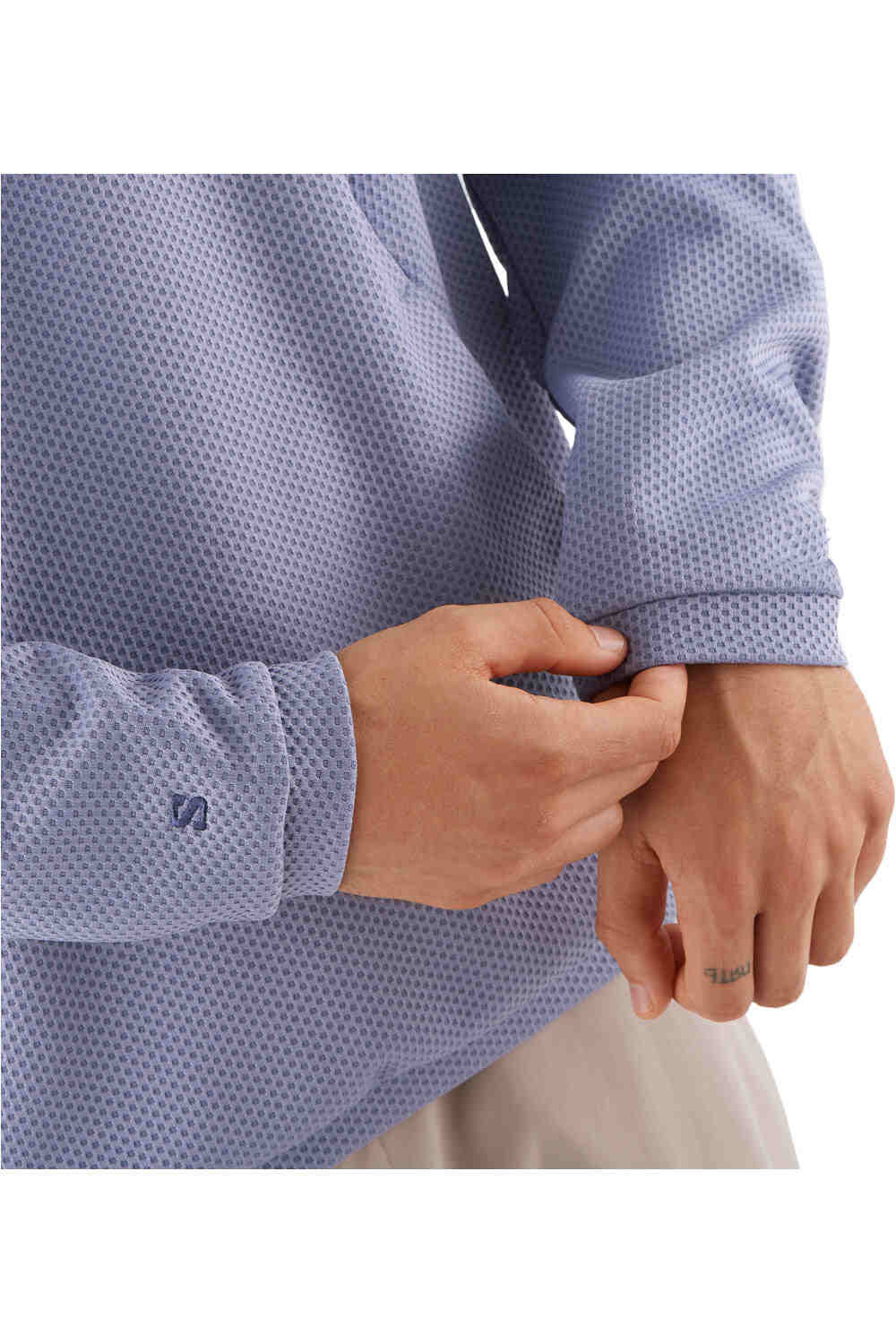 Salomon Sudaderas Montaña Hombre MOTOMESH CREWNECK M 05