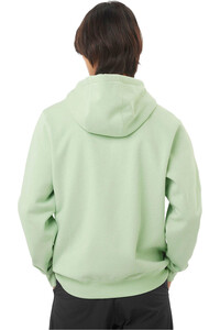 Salomon Sudaderas Montaña Hombre SALOMON LOGO FZ HOODIE M vista trasera