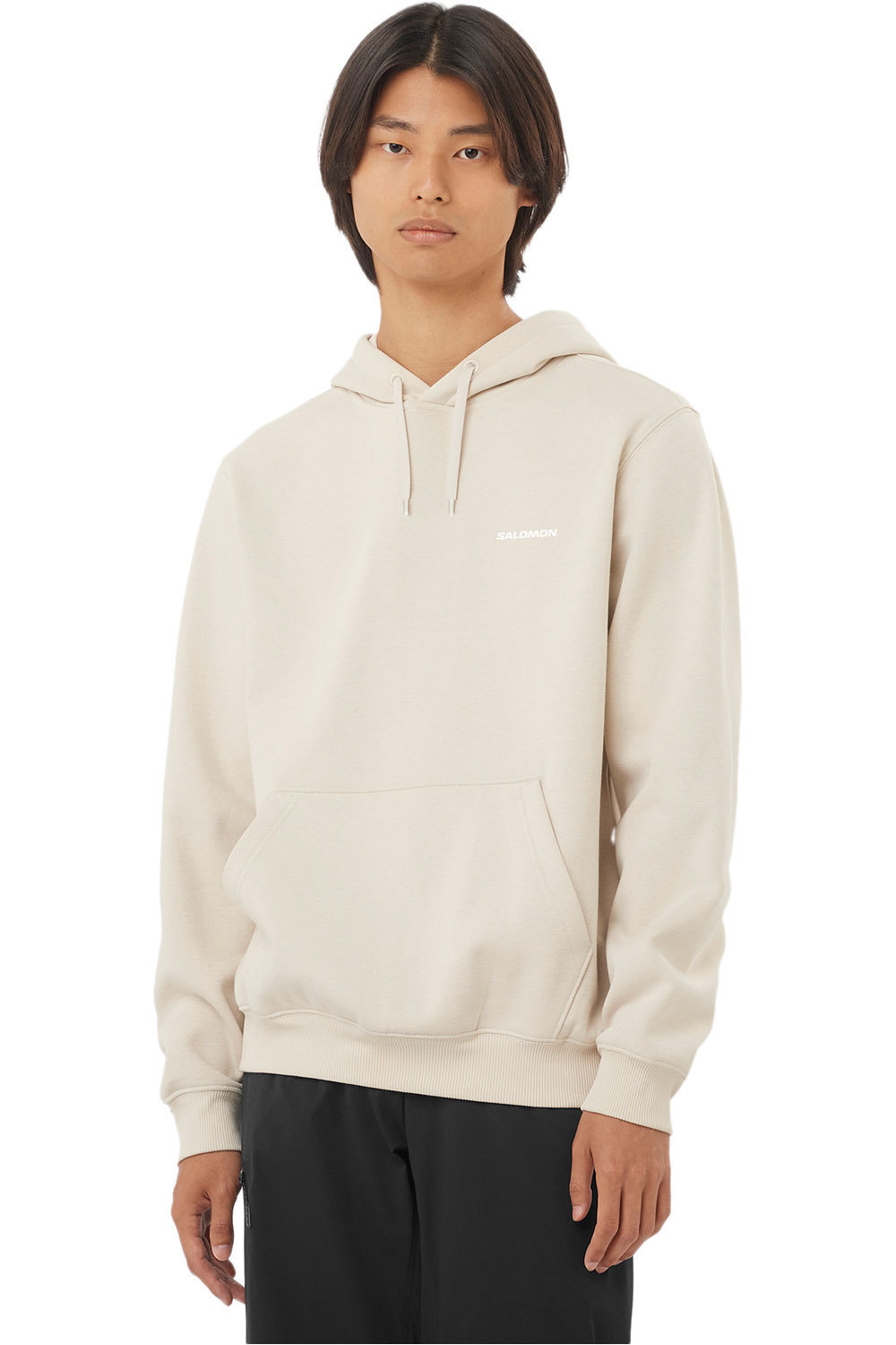 Salomon Sudaderas Montaña Hombre SALOMON LOGO HOODIE M vista frontal