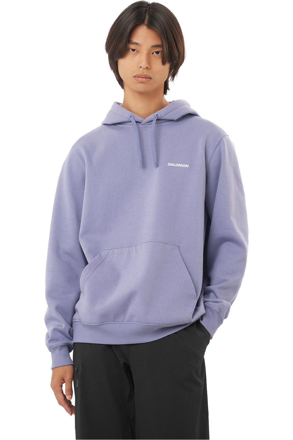 Salomon Sudaderas Montaña Hombre SALOMON LOGO HOODIE M vista frontal