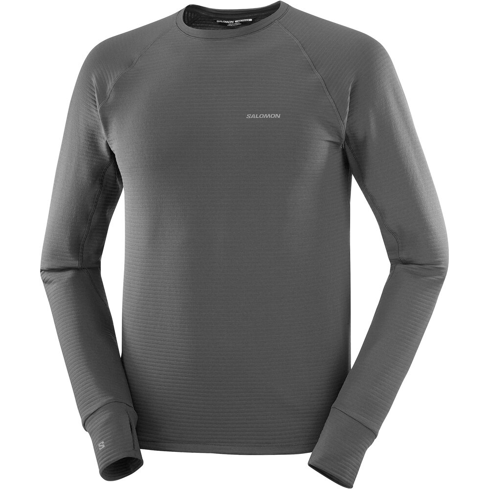 Salomon Sudaderas Montaña Hombre SNTIAL LIGHTWARM CN M vista detalle