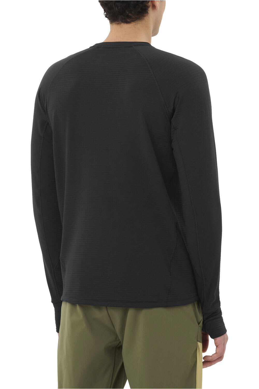 Salomon Sudaderas Montaña Hombre SNTIAL LIGHTWARM CN M vista trasera