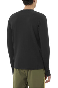 Salomon Sudaderas Montaña Hombre SNTIAL LIGHTWARM CN M vista trasera