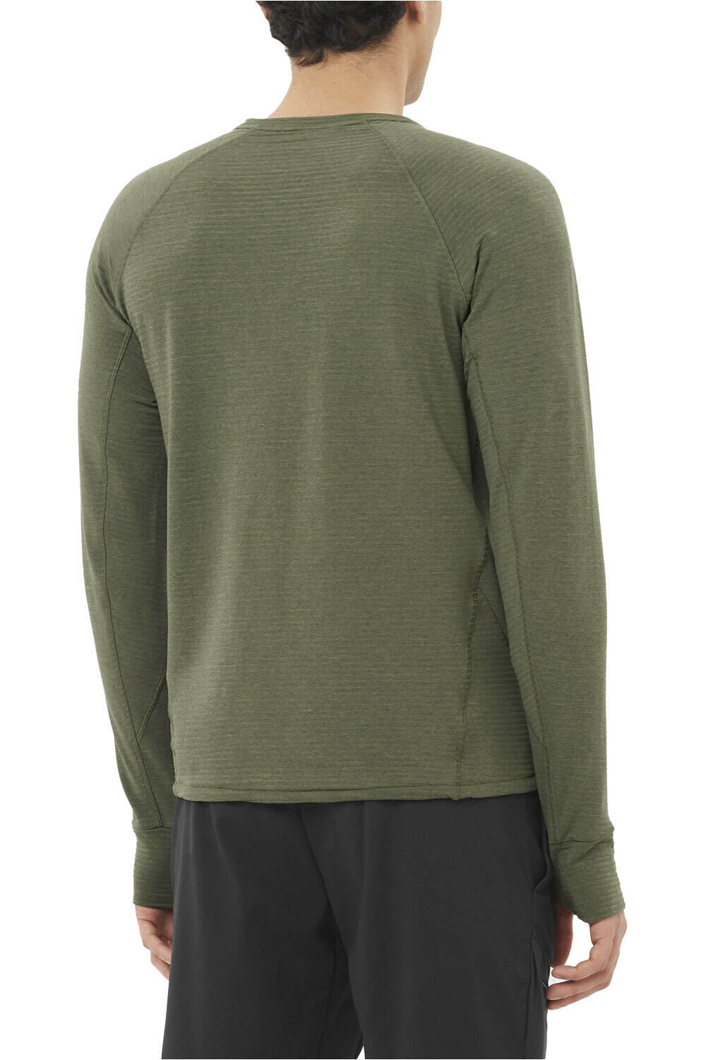 Salomon Sudaderas Montaña Hombre SNTIAL LIGHTWARM CN M vista trasera