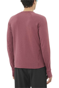 Salomon Sudaderas Montaña Hombre SNTIAL LIGHTWARM CN M vista trasera