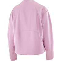 Salomon Sudaderas Montaña Mujer MOTOMESH CREWNECK W vista trasera