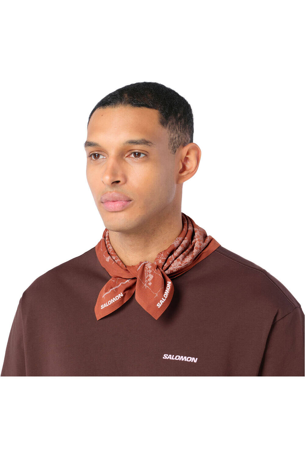 Salomon tubular BANDANA GFX U vista frontal