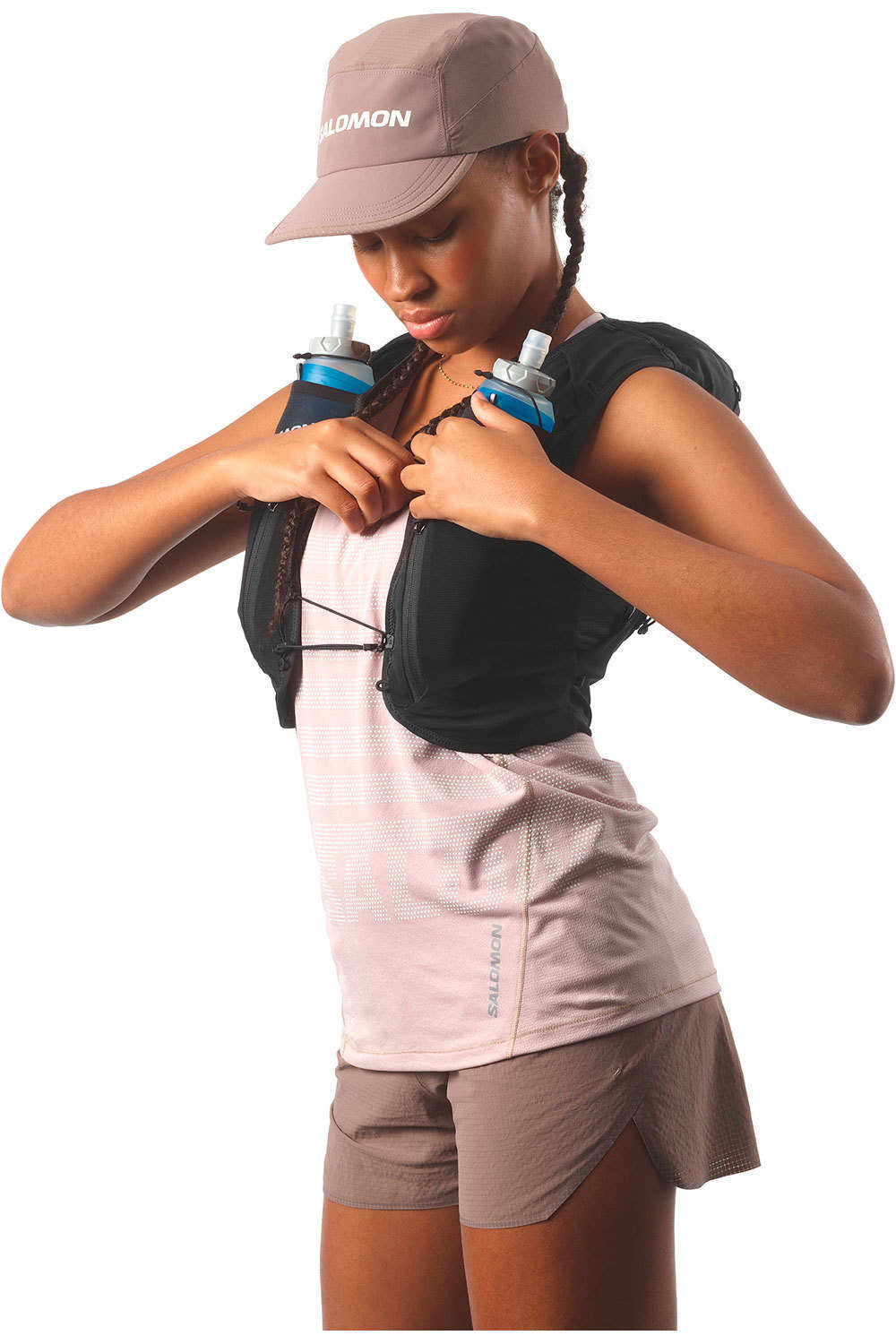 Salomon varios running ADV SKIN 12 WOMEN SET vista frontal