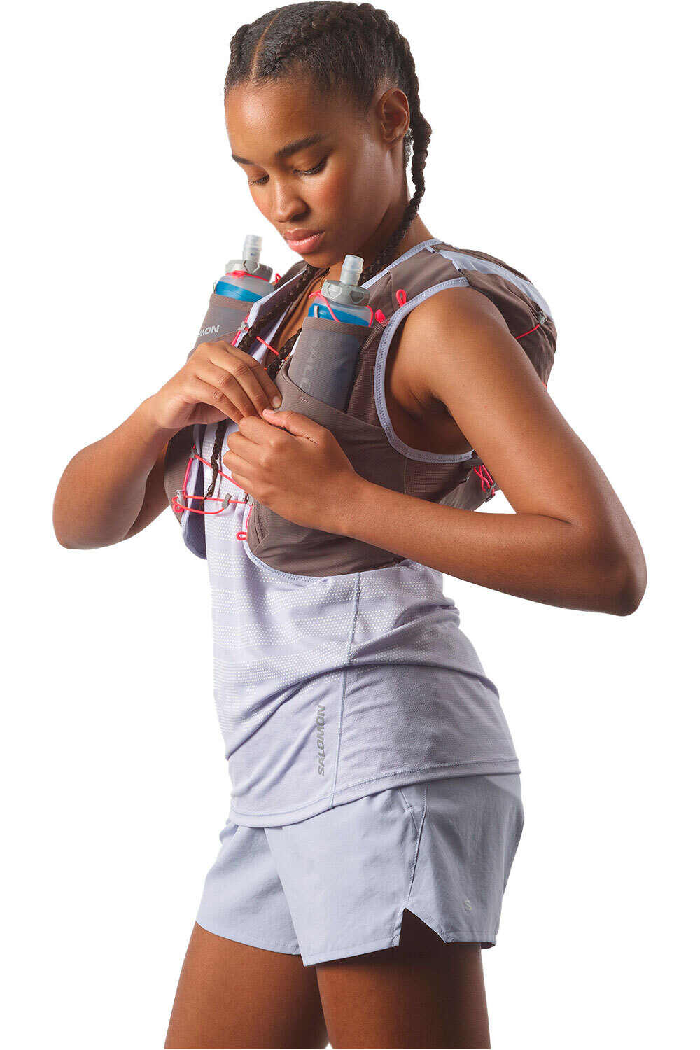 Salomon varios running ADV SKIN 12 WOMEN SET vista frontal