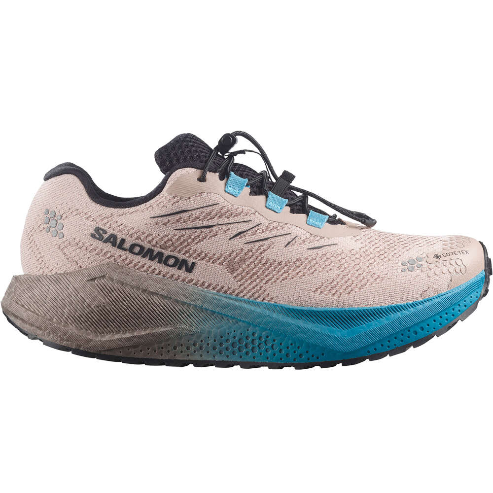 Salomon zapatilla running hombre AERO BLAZE 4 GRVL GTX lateral exterior