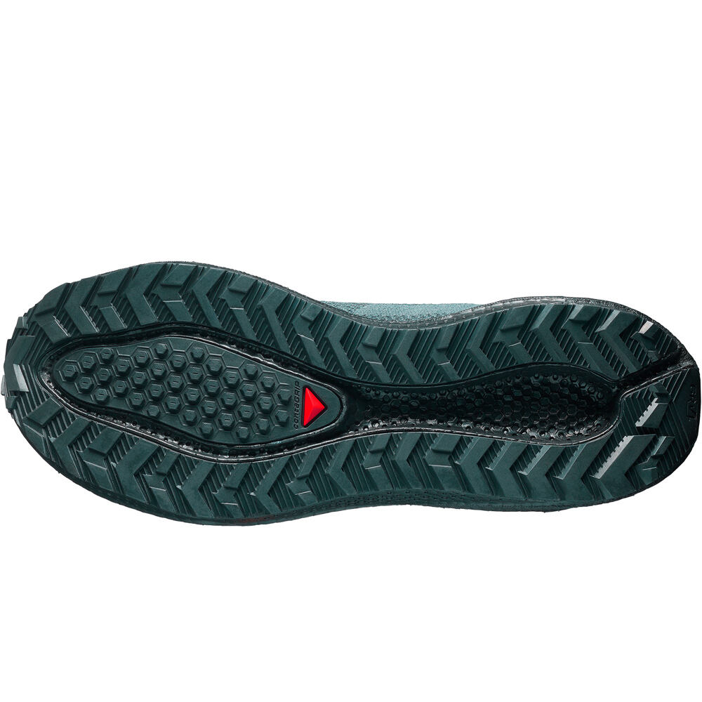 Salomon zapatilla running hombre AERO BLAZE 4 GRVL vista superior