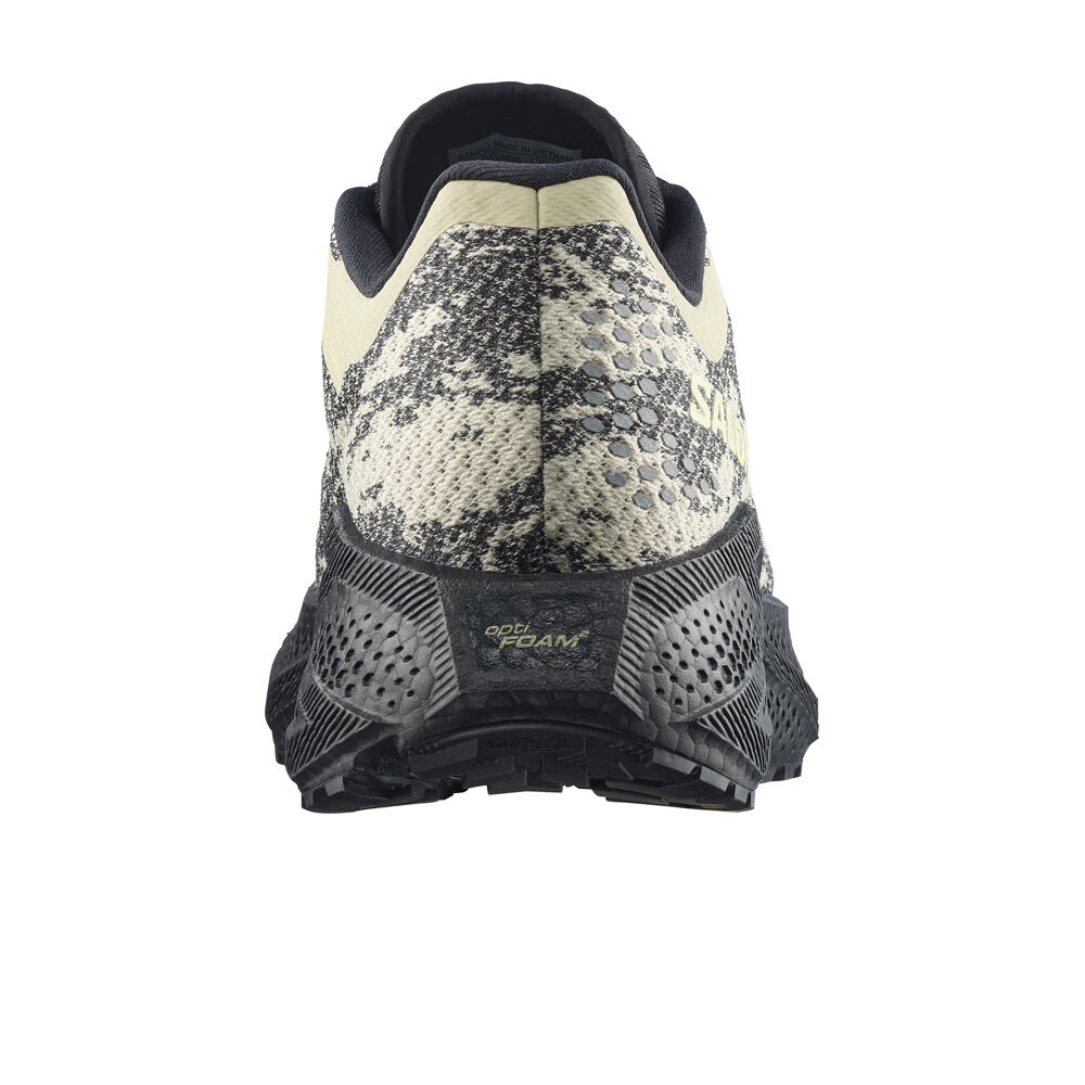 Salomon zapatilla running hombre AERO GLIDE 4 GRVL vista trasera