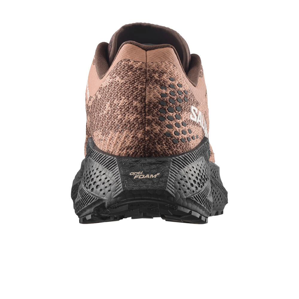 Salomon zapatilla running hombre AERO GLIDE 4 GRVL vista trasera