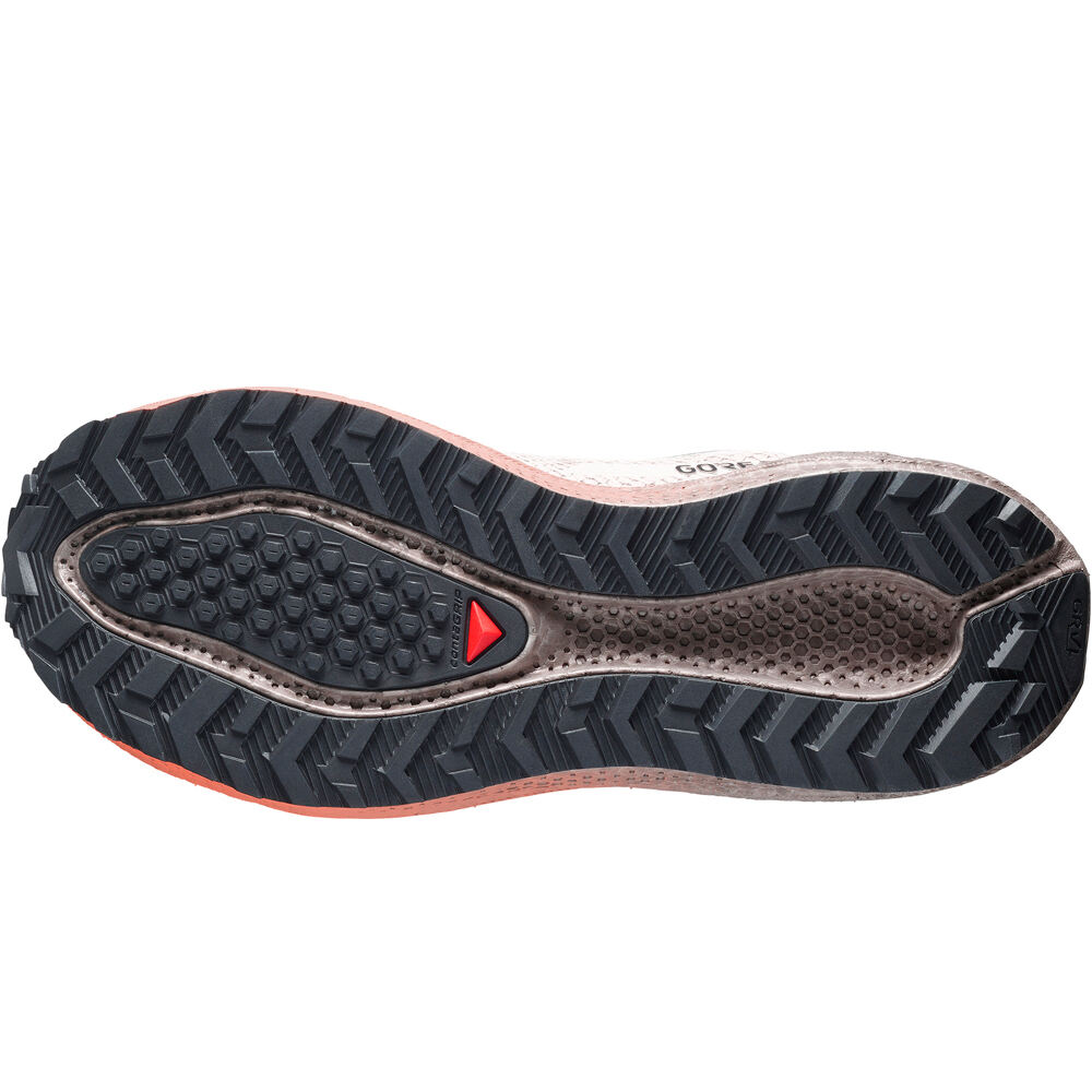 Salomon zapatilla running mujer AERO BLAZE 4 GRVL GTX W vista superior
