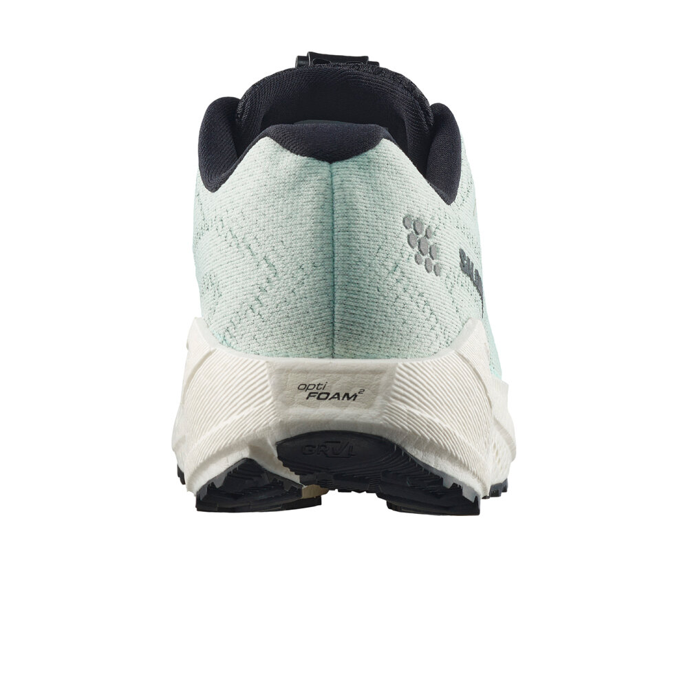Salomon zapatilla running mujer AERO BLAZE 4 GRVL W vista trasera