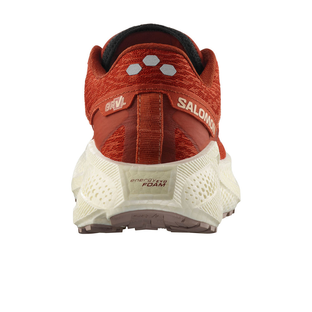 Salomon zapatilla running mujer AERO GLIDE 3 GRVL W vista trasera