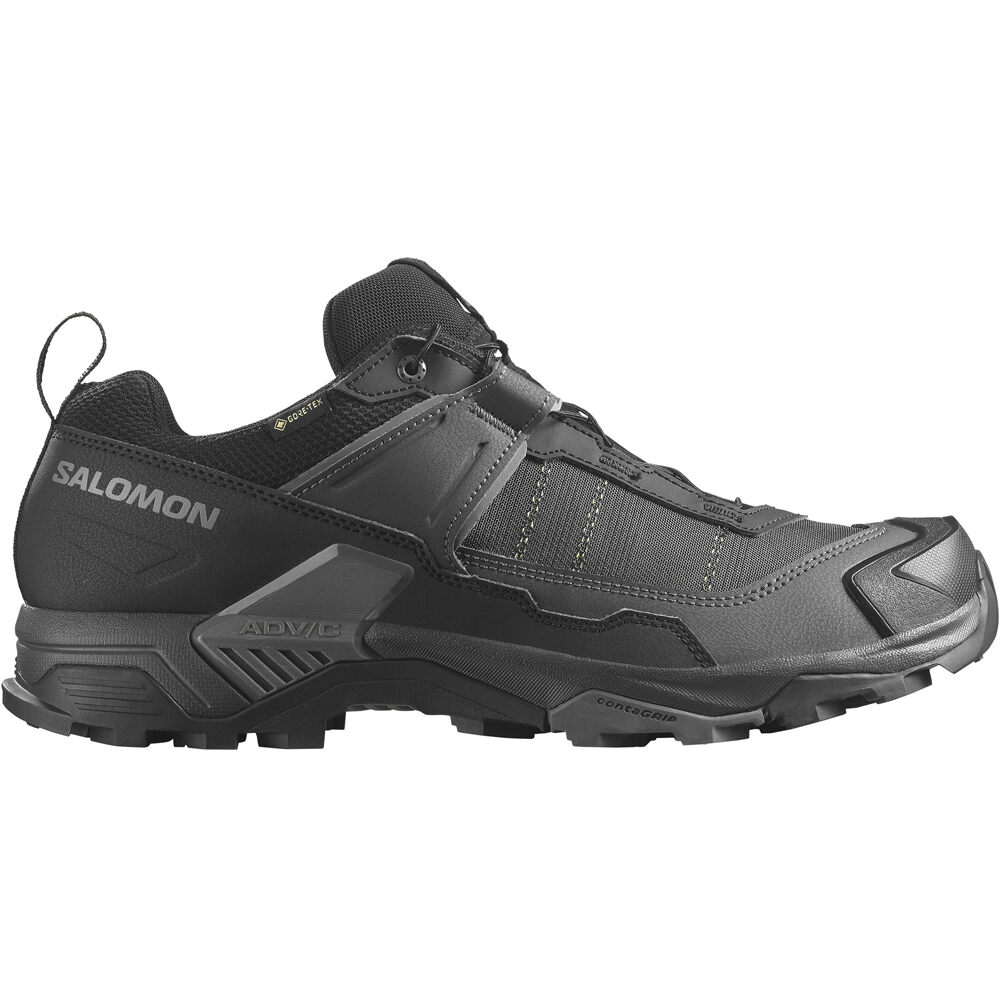 Salomon zapatilla trekking hombre X ULTRA 5 GTX lateral exterior