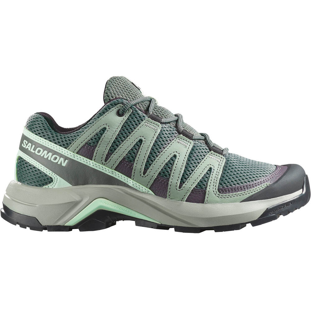 Salomon zapatilla trekking mujer X-ADVENTURE RECON W lateral exterior