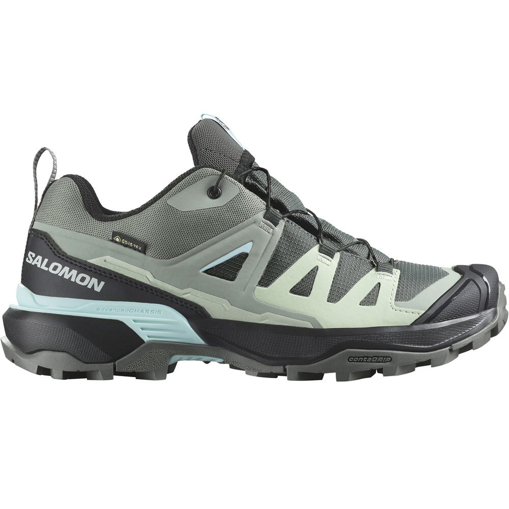 Salomon zapatilla trekking mujer X ULTRA 360 GTX W lateral exterior