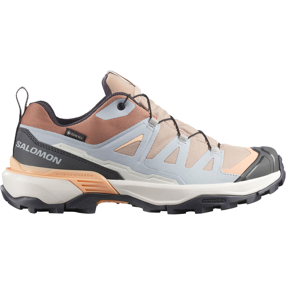 Salomon zapatilla trekking mujer X ULTRA 360 GTX W lateral exterior