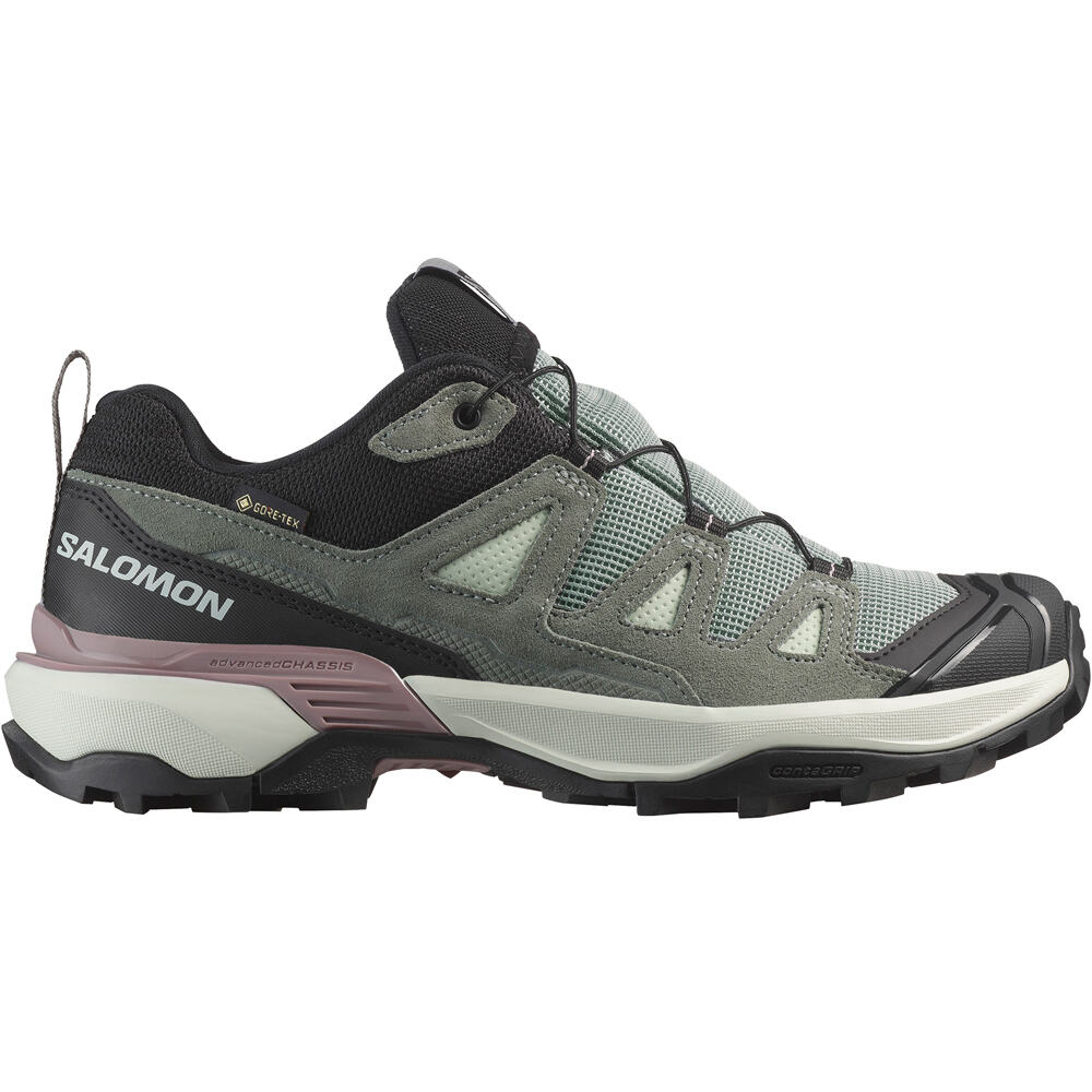Salomon zapatilla trekking mujer X ULTRA 360 LTR GTX W lateral exterior