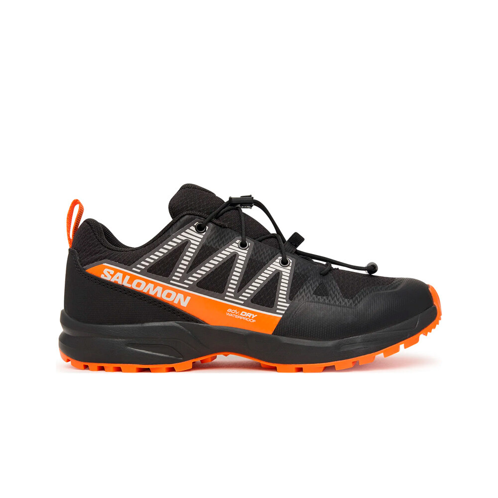 Salomon zapatilla trekking niño OUTSCAPE WP J lateral exterior