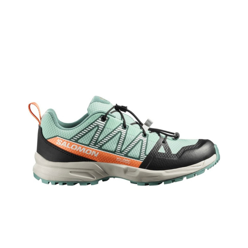 Salomon zapatilla trekking niño OUTSCAPE WP J lateral exterior