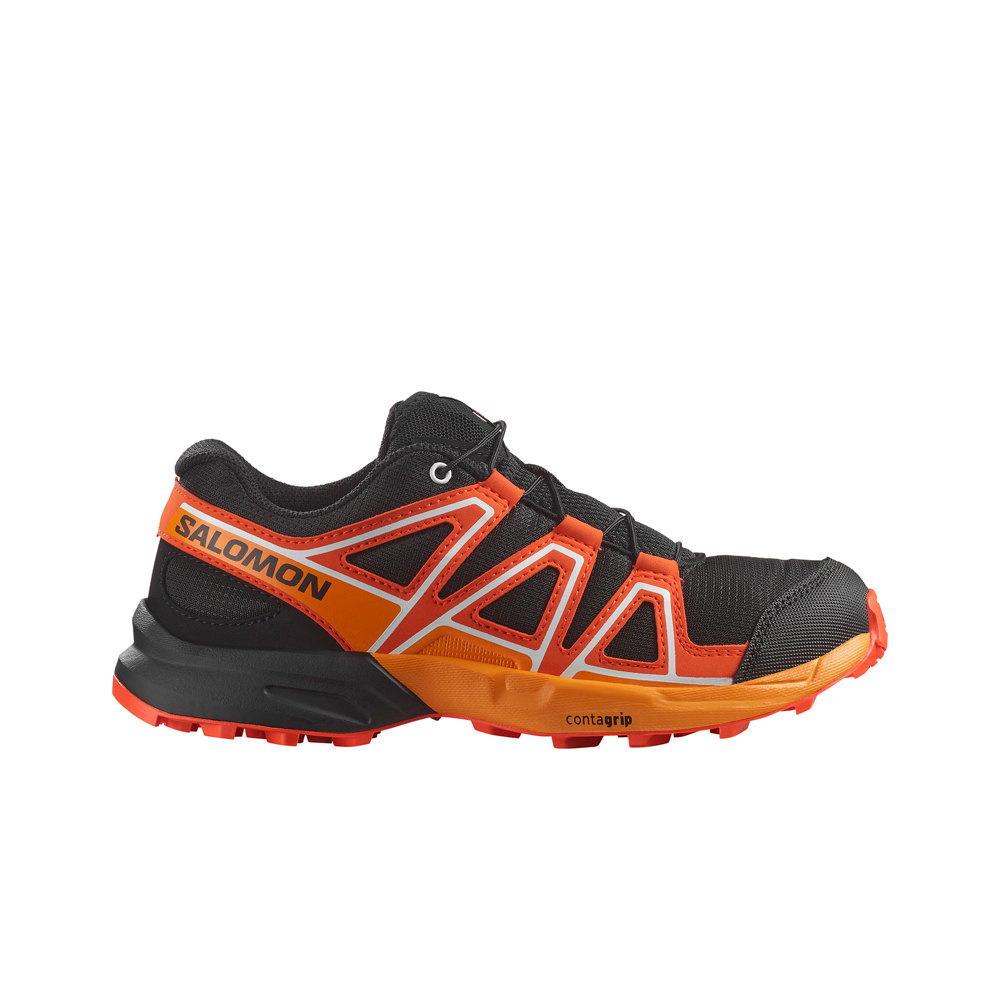 Salomon zapatilla trekking niño SPEEDCROSS J lateral exterior
