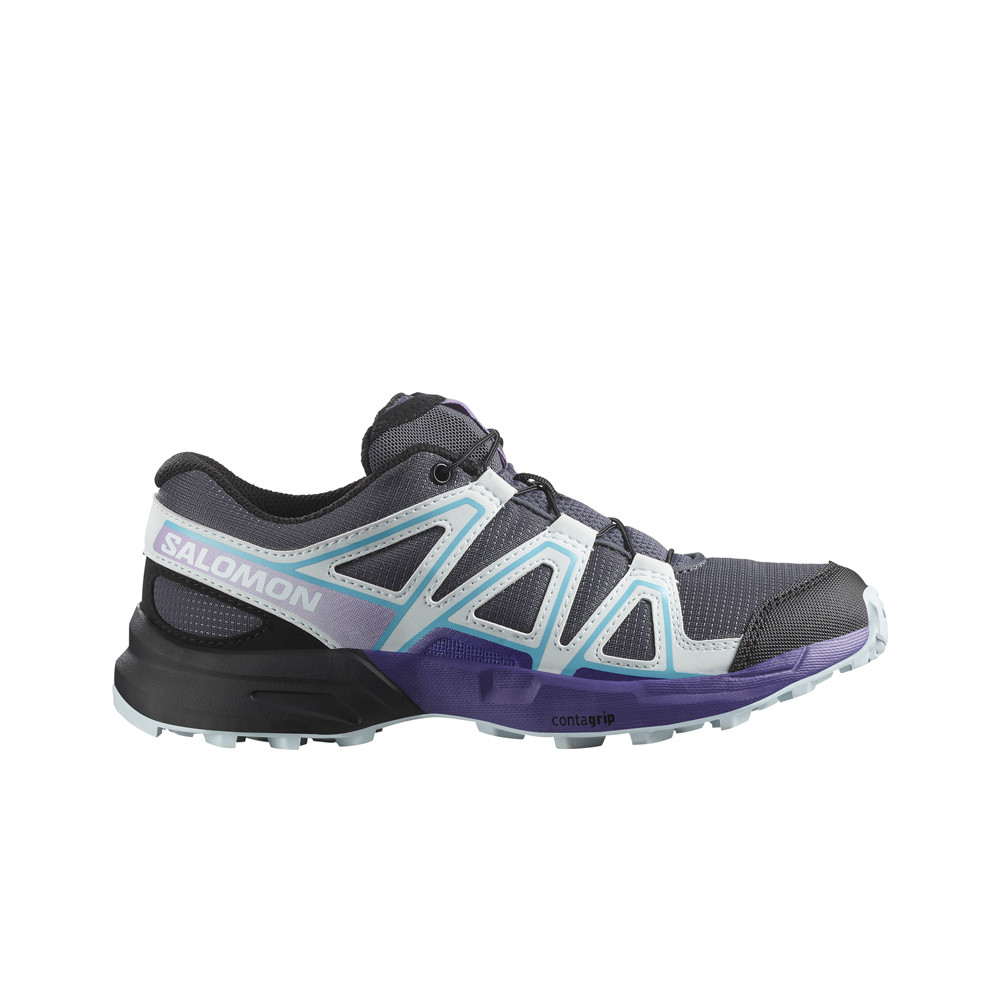 Salomon zapatilla trekking niño SPEEDCROSS J lateral exterior