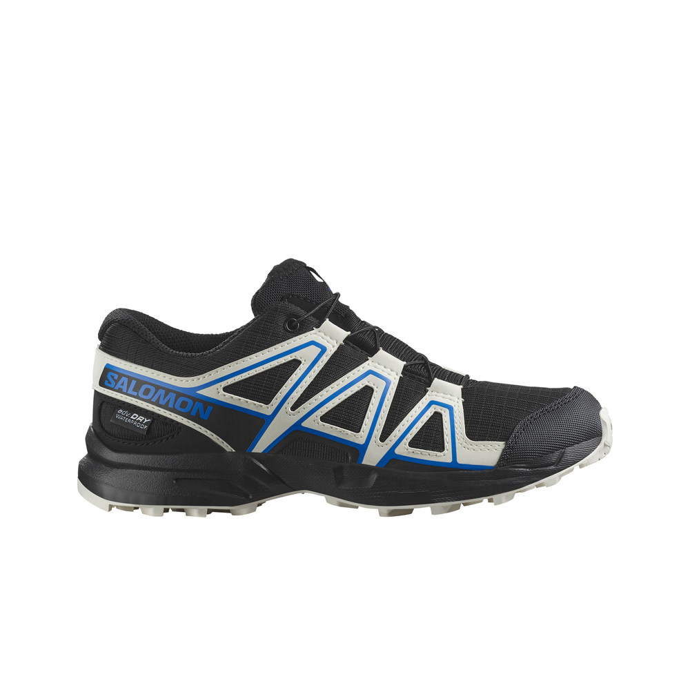 Salomon zapatilla trekking niño SPEEDCROSS WP J lateral exterior