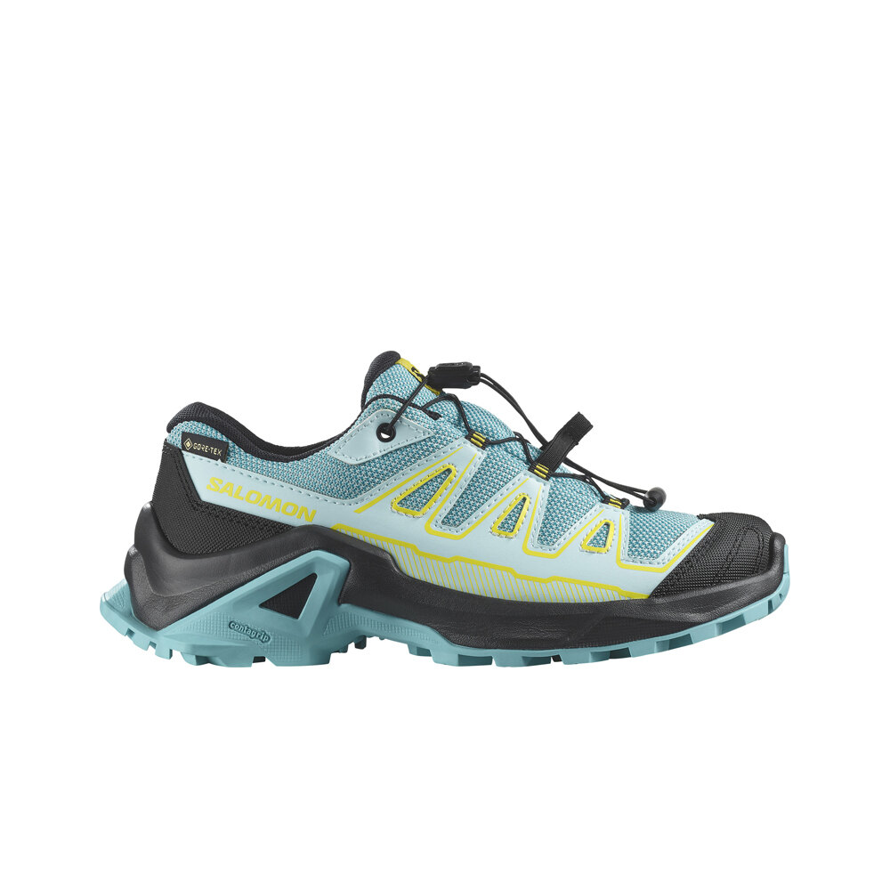 Salomon zapatilla trekking niño X ULTRA GTX J lateral exterior