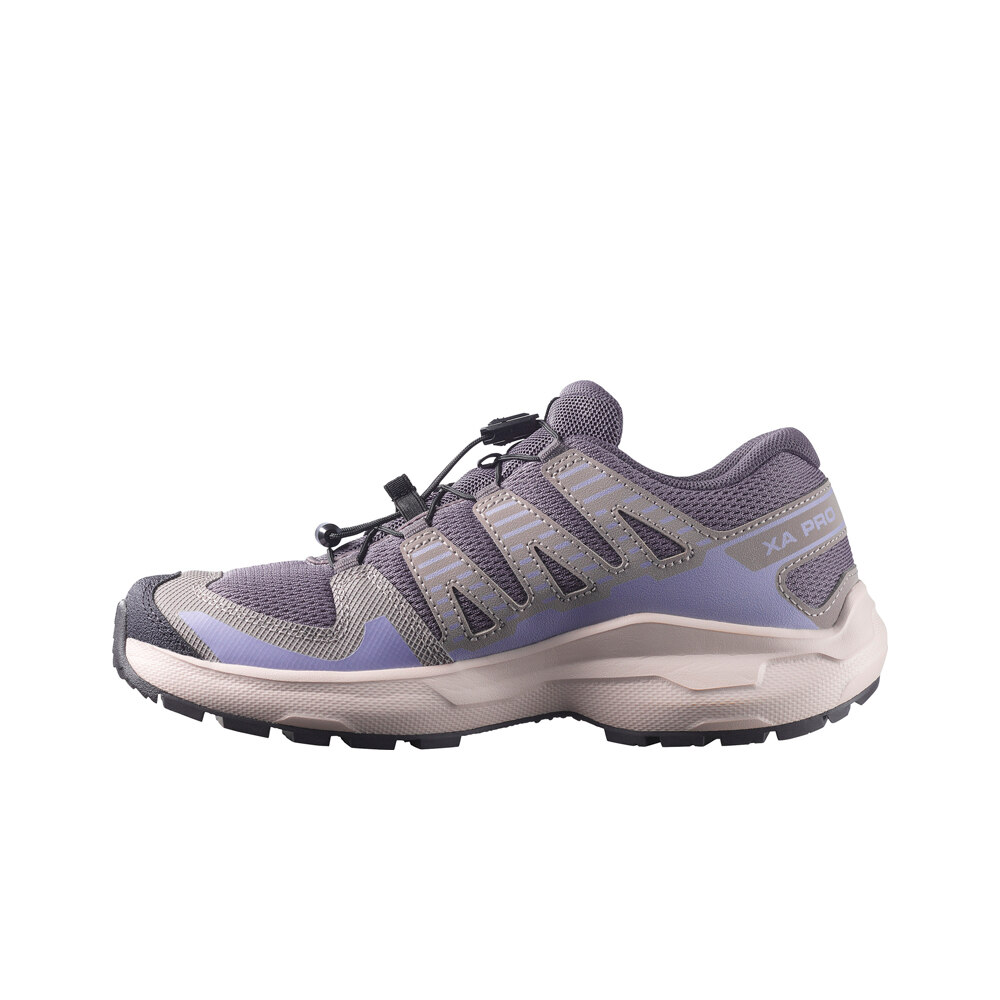 Salomon zapatilla trekking niño XA PRO J lateral interior