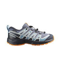 Salomon zapatilla trekking niño XA PRO V8 WP J lateral exterior