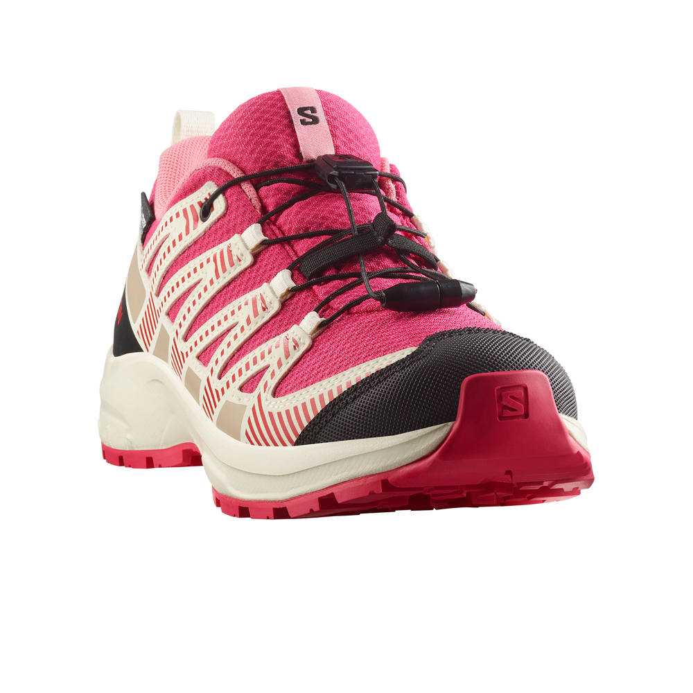 Salomon zapatilla trekking niño XA PRO V8 WP J puntera