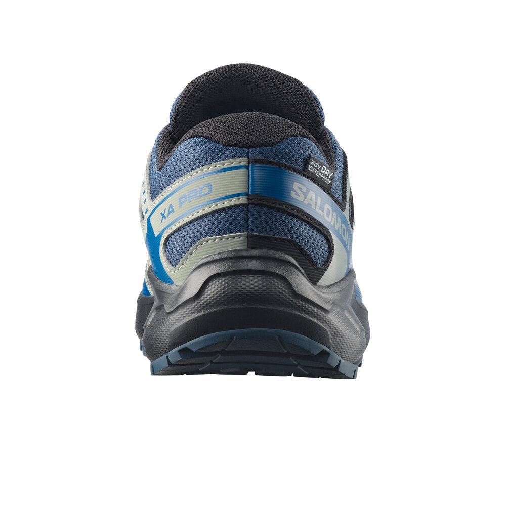 Salomon zapatilla trekking niño XA PRO WP J vista trasera