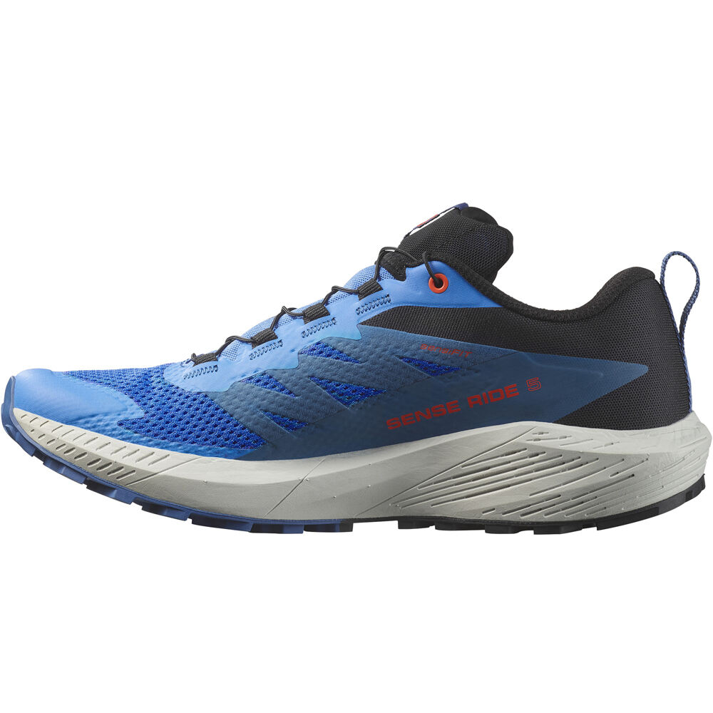Salomon zapatillas trail hombre SENSE RIDE 5 lateral interior